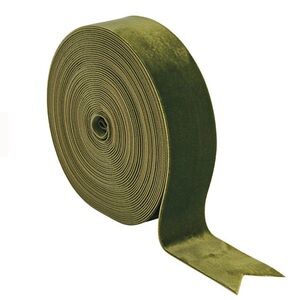 Ballard Designs Velvet Ribbon Soft Pine 10 yards 1-1/2” W
